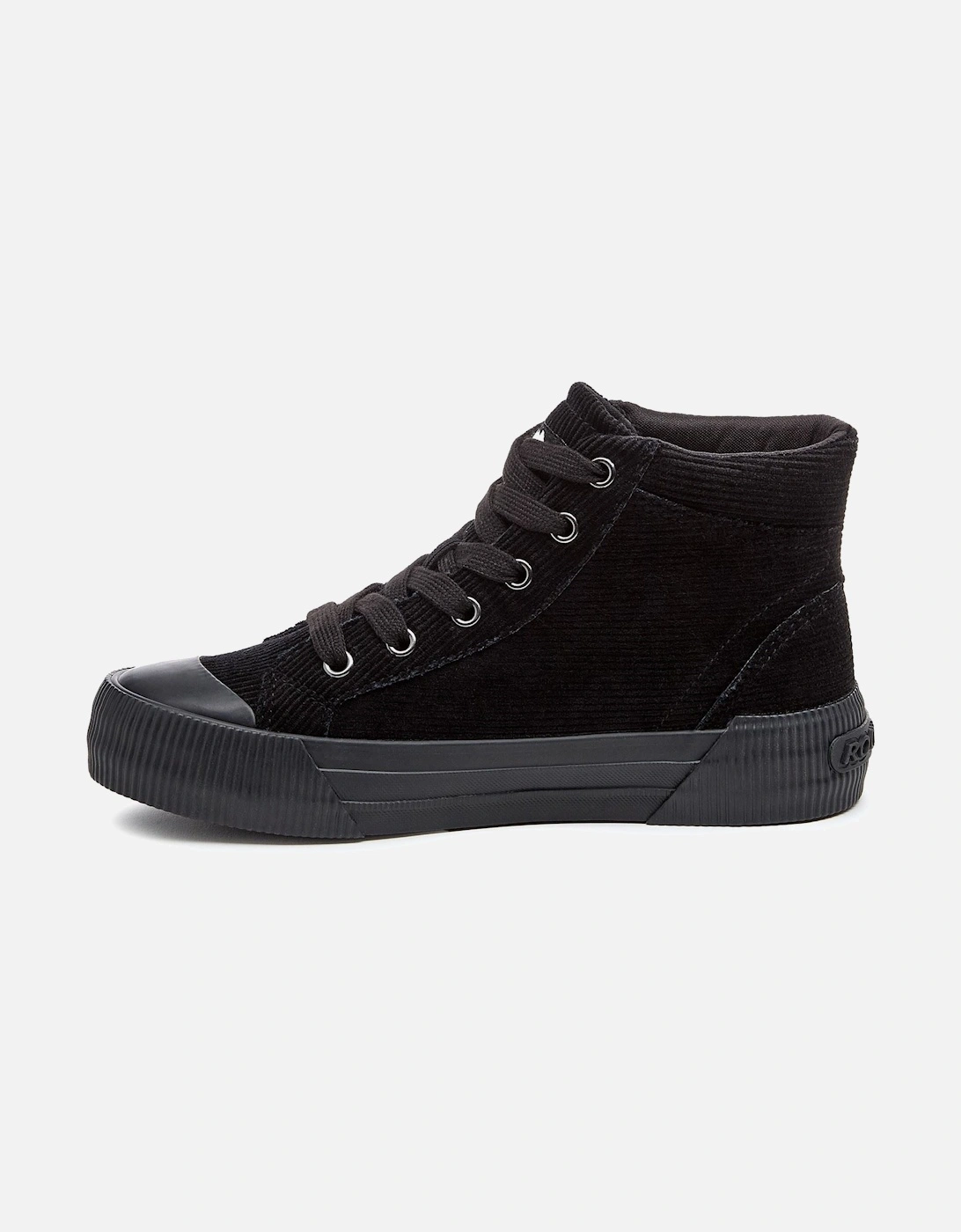 Cheery Hi Corduroy Women's Black Trainers