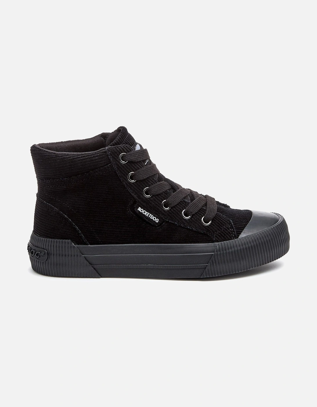 Cheery Hi Corduroy Women's Black Trainers