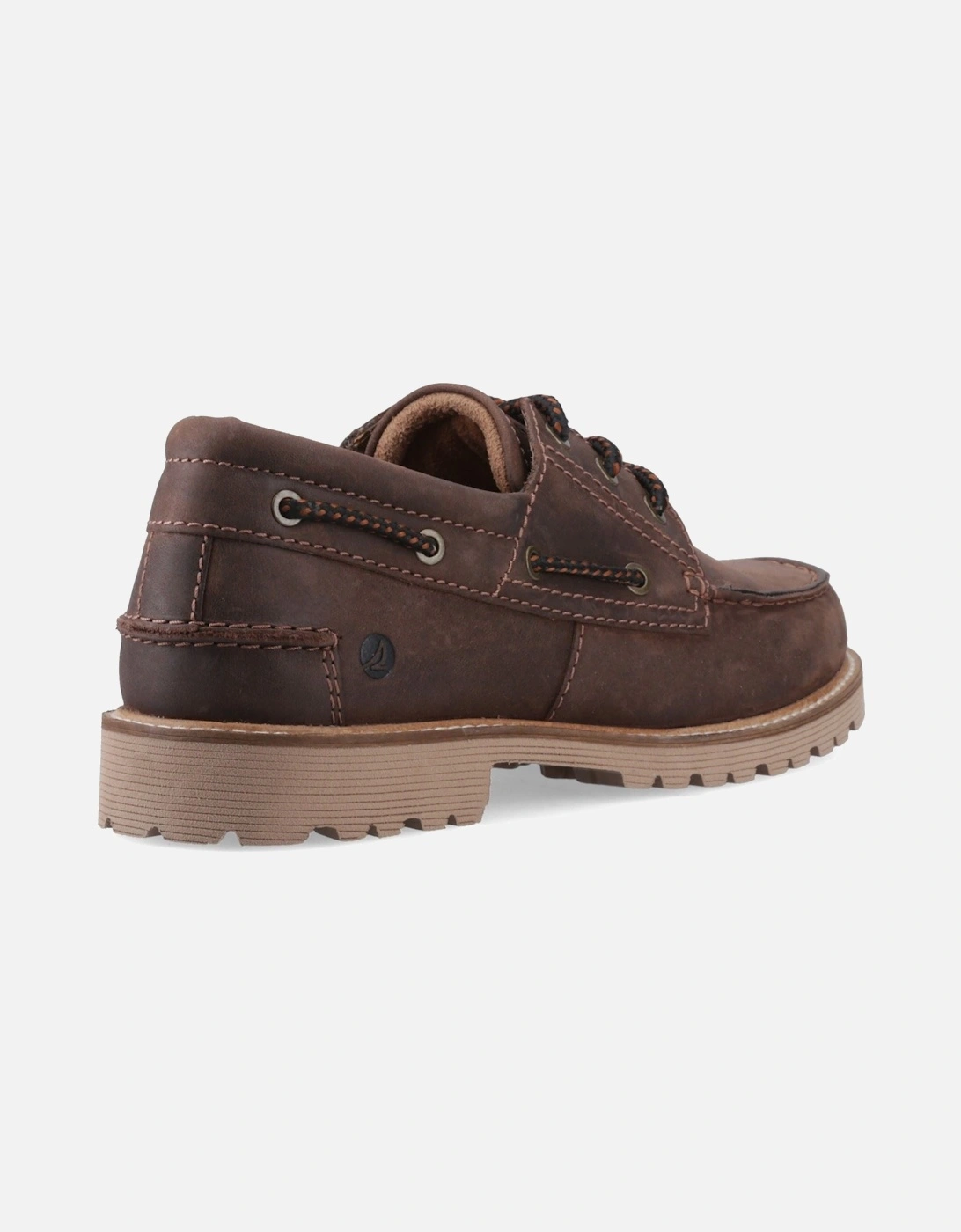 Sperry Houston Leather Men's Brown Boat Shoes