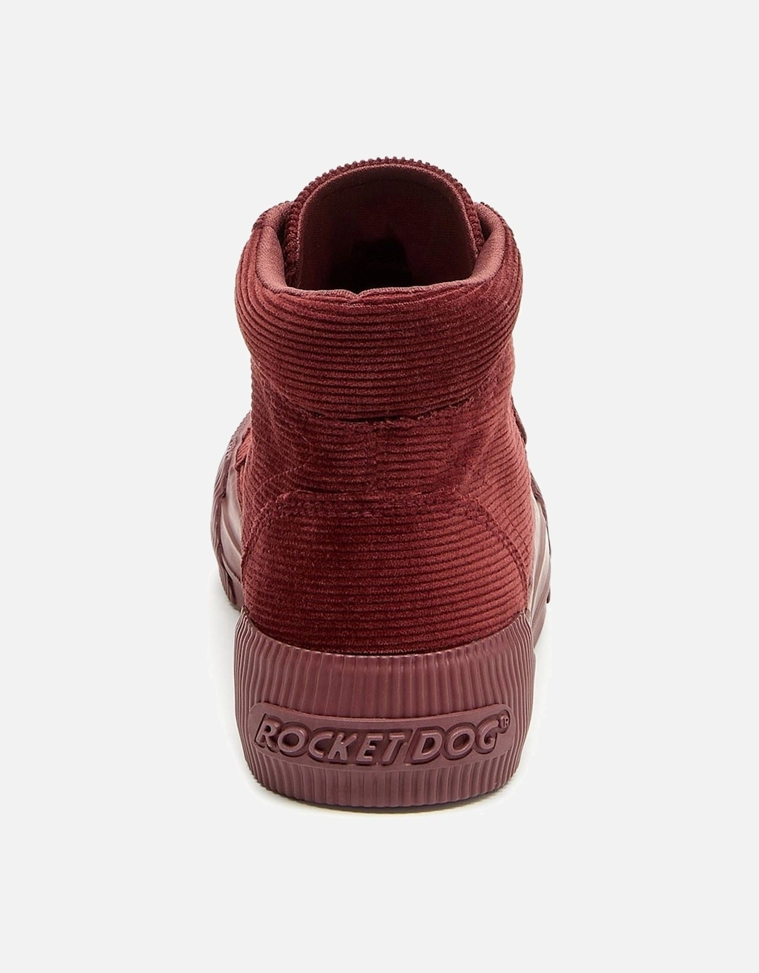 Cheery Hi Corduroy Women's Burgundy Trainers