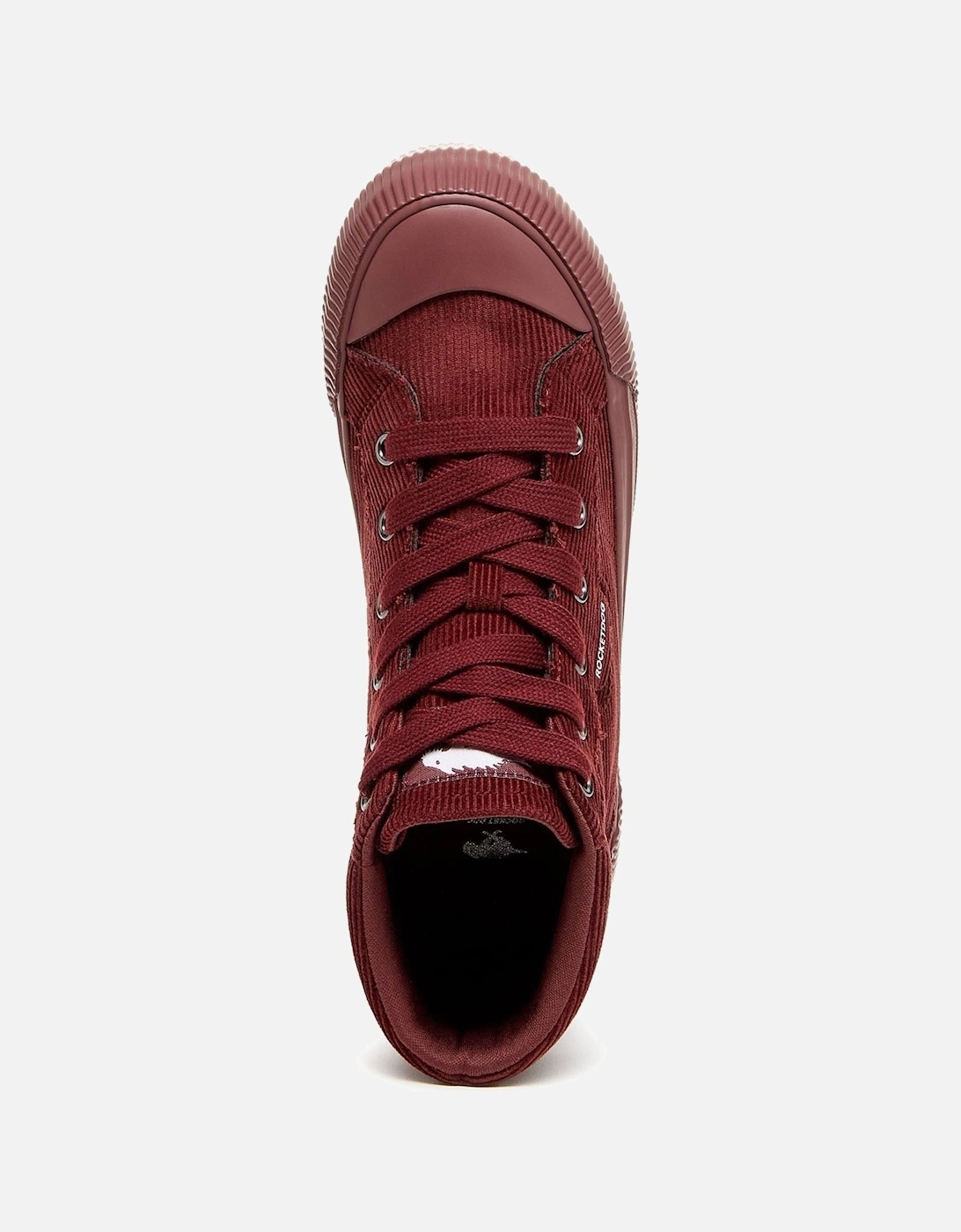 Cheery Hi Corduroy Women's Burgundy Trainers