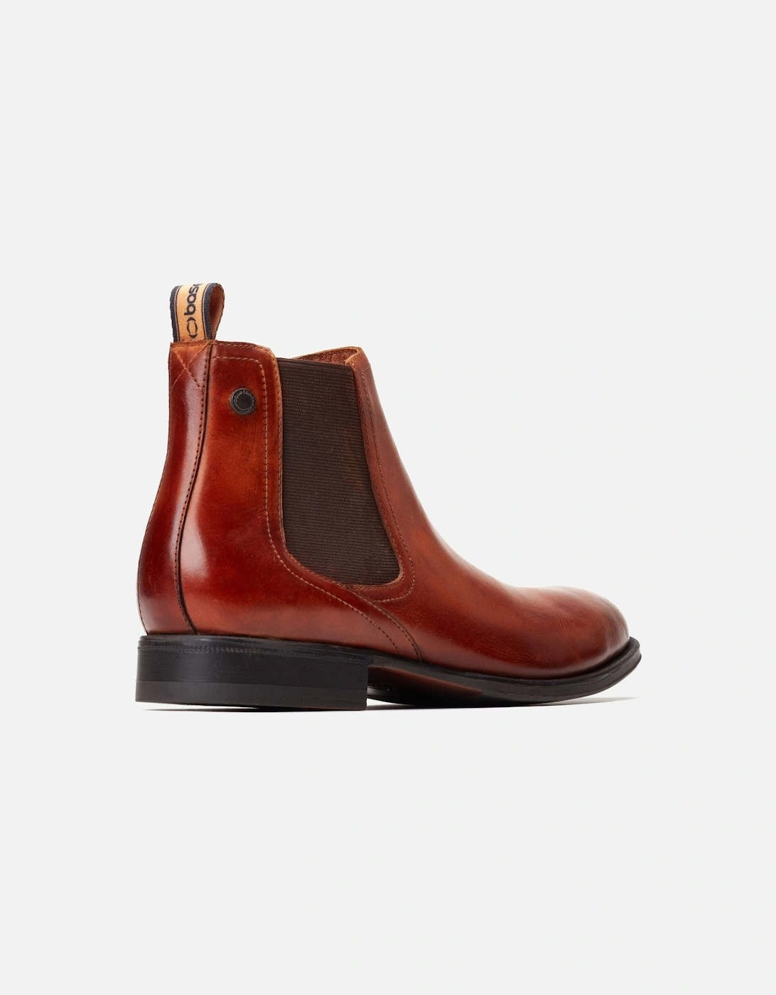London Whittle Leather Men's Burnt Tan Boots