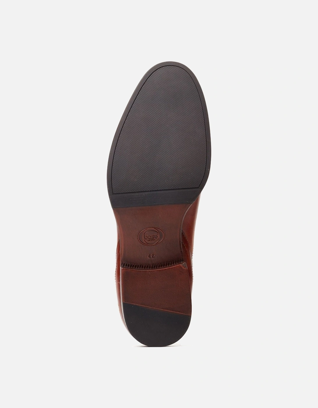 London Whittle Leather Men's Burnt Tan Boots