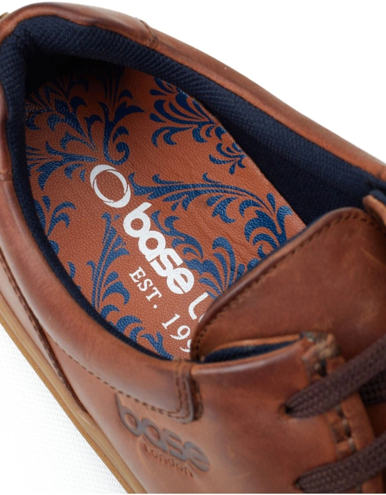 London Dalston Leather Men's Brown Moccasins Shoes