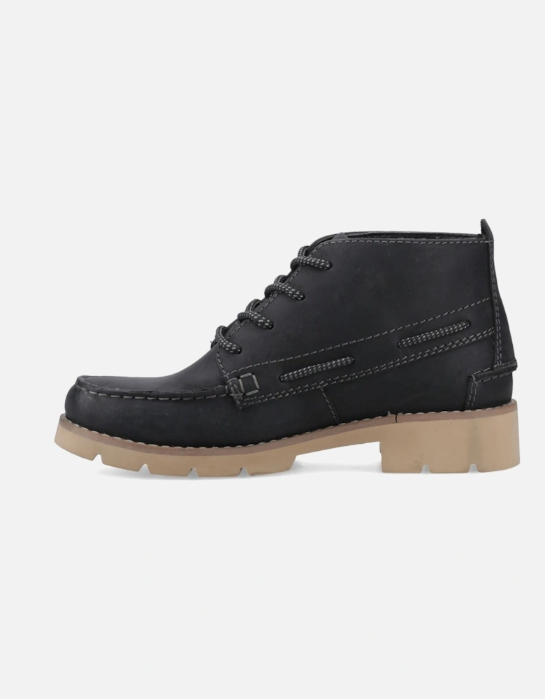 Sperry Savanna Leather Women's Black Boots