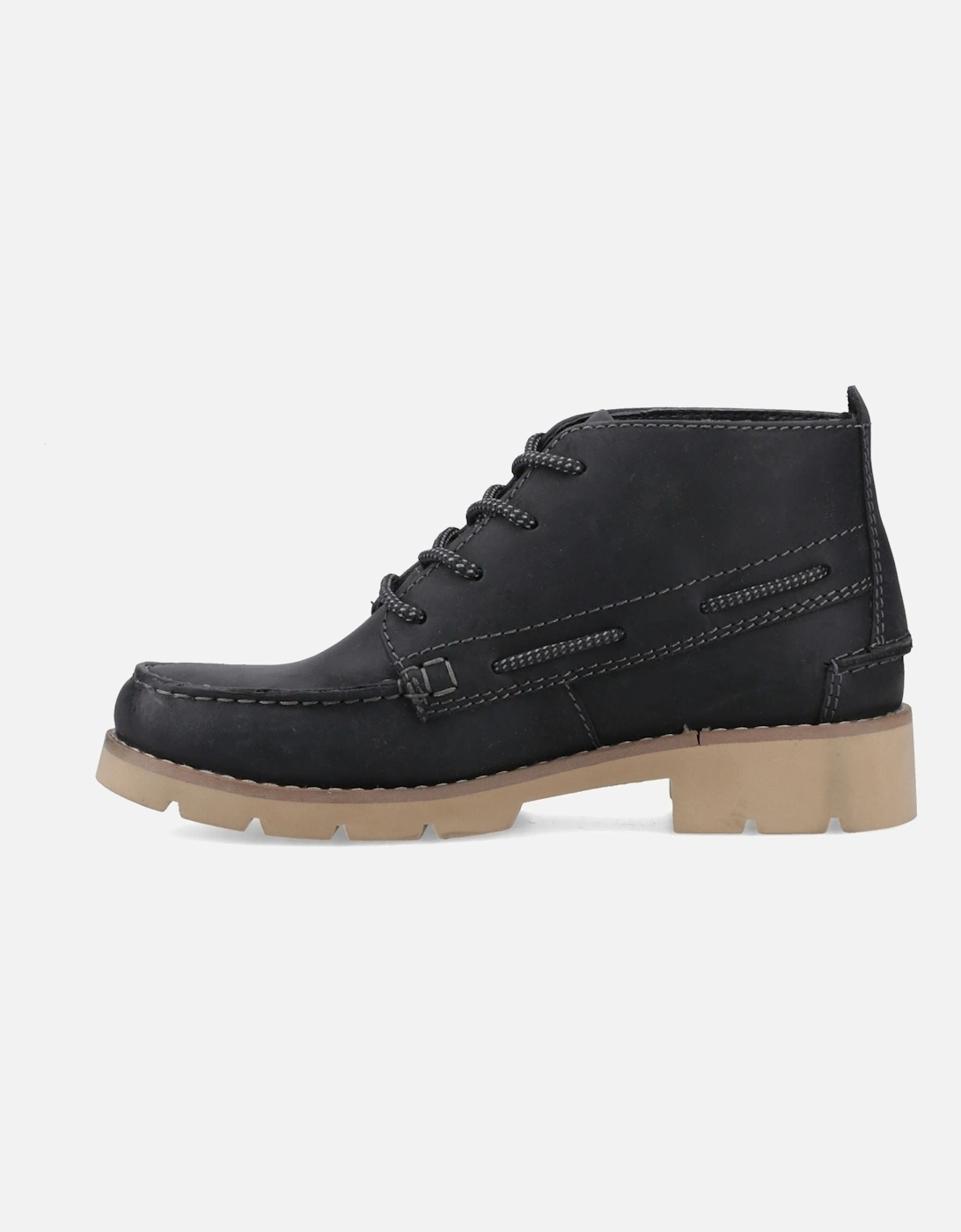 Sperry Savanna Leather Women's Black Boots