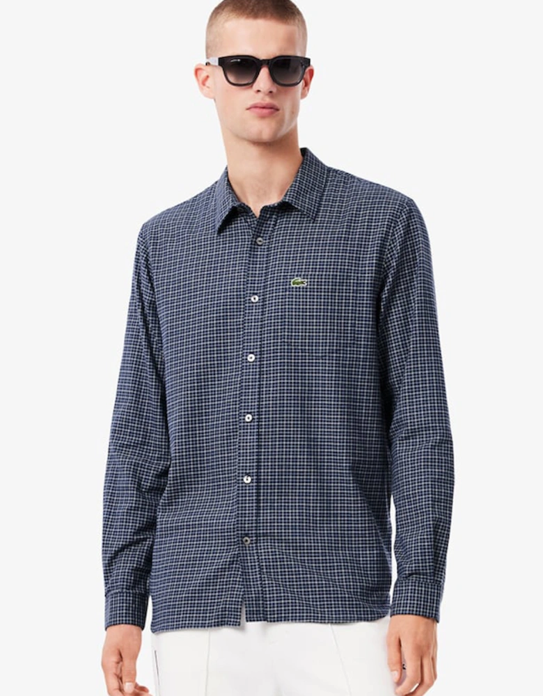 Regular Fit Plaid Flannel Shirt