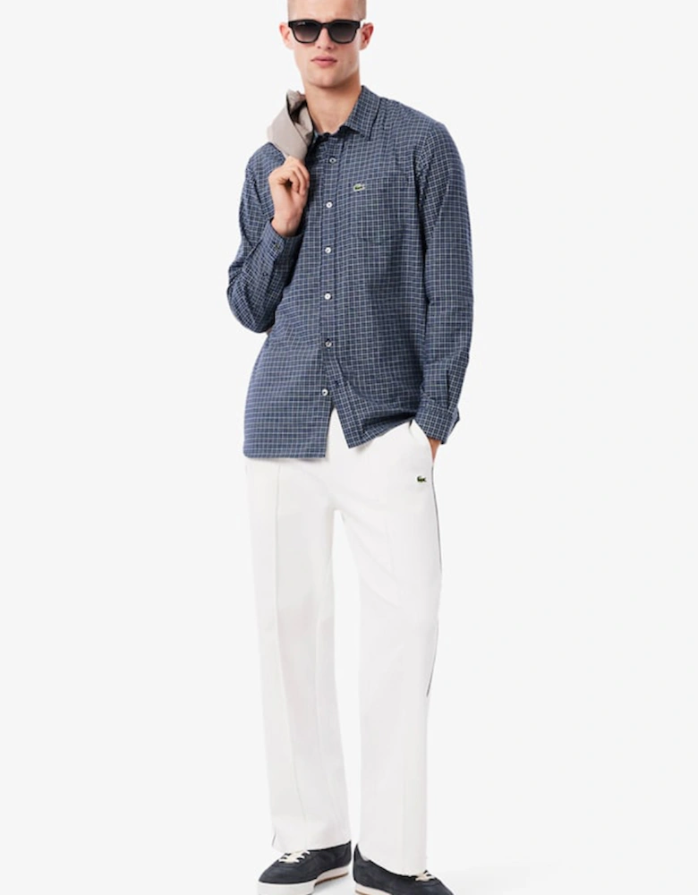 Regular Fit Plaid Flannel Shirt
