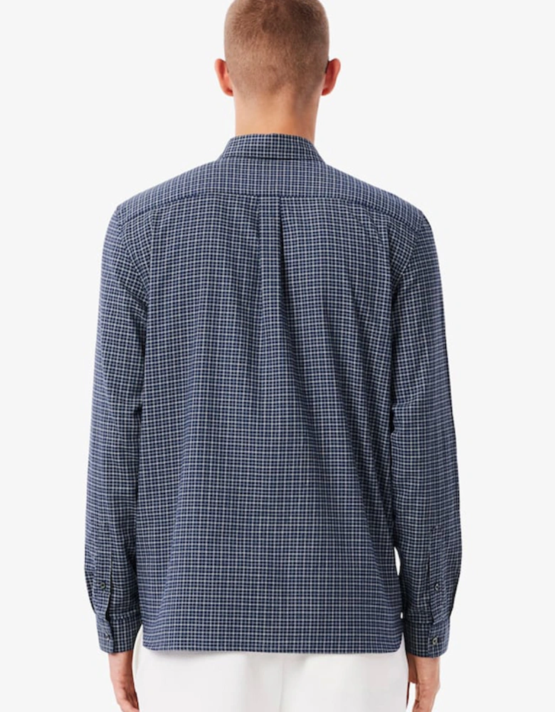 Regular Fit Plaid Flannel Shirt