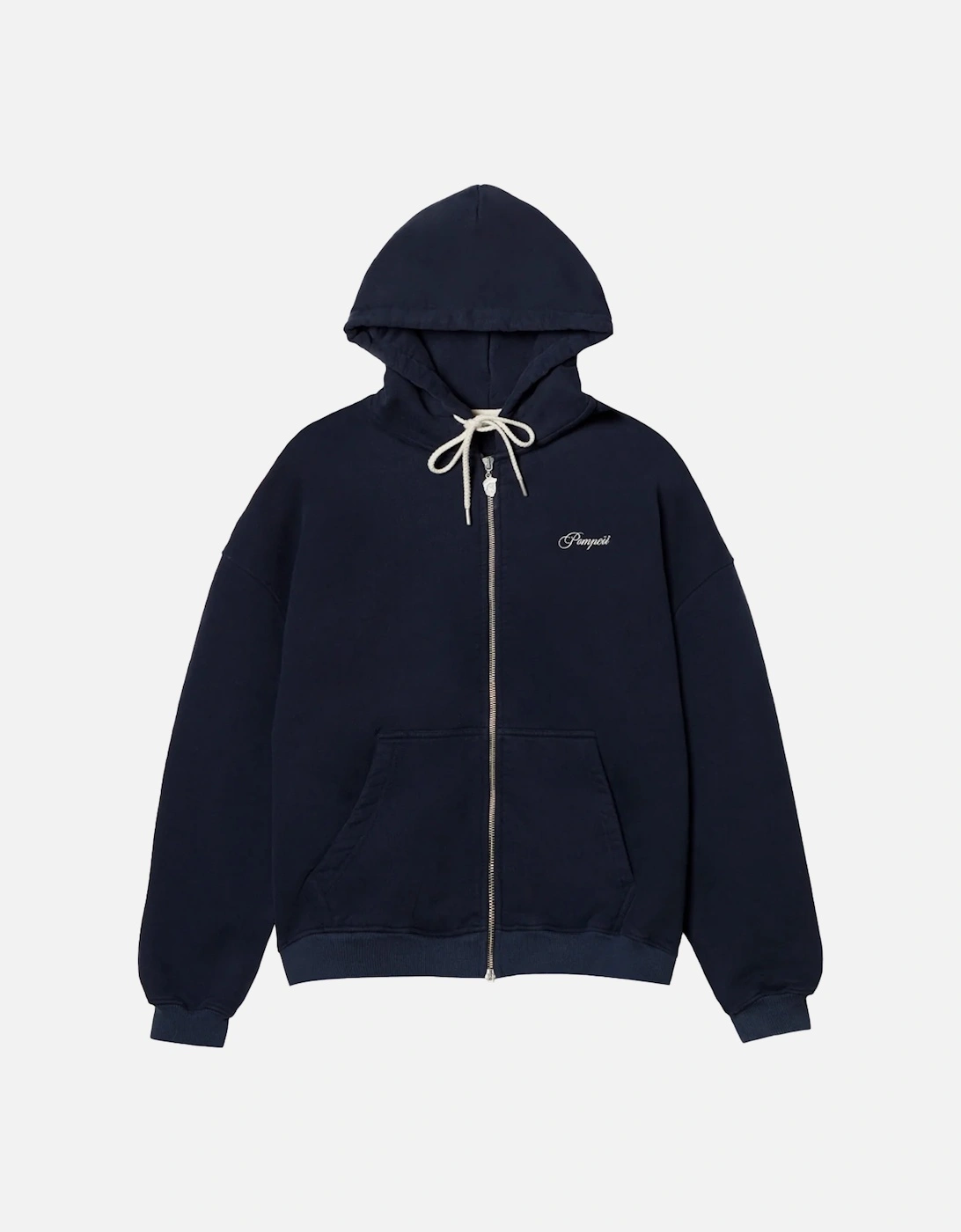 Navy Zipped Hoodie, 4 of 3