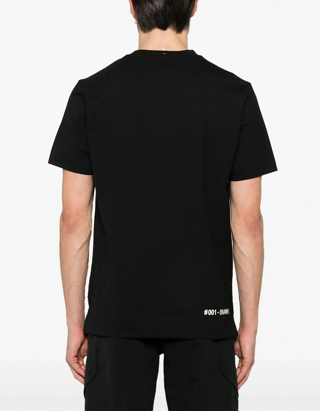 Branded Cotton T-shirt Black