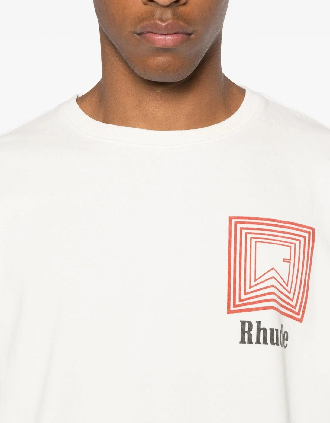Chevron Logo T-shirt White
