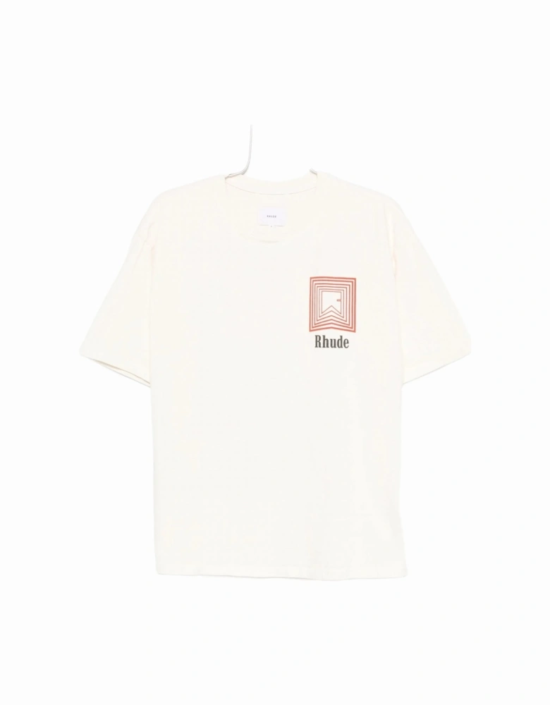 Chevron Logo T-shirt White