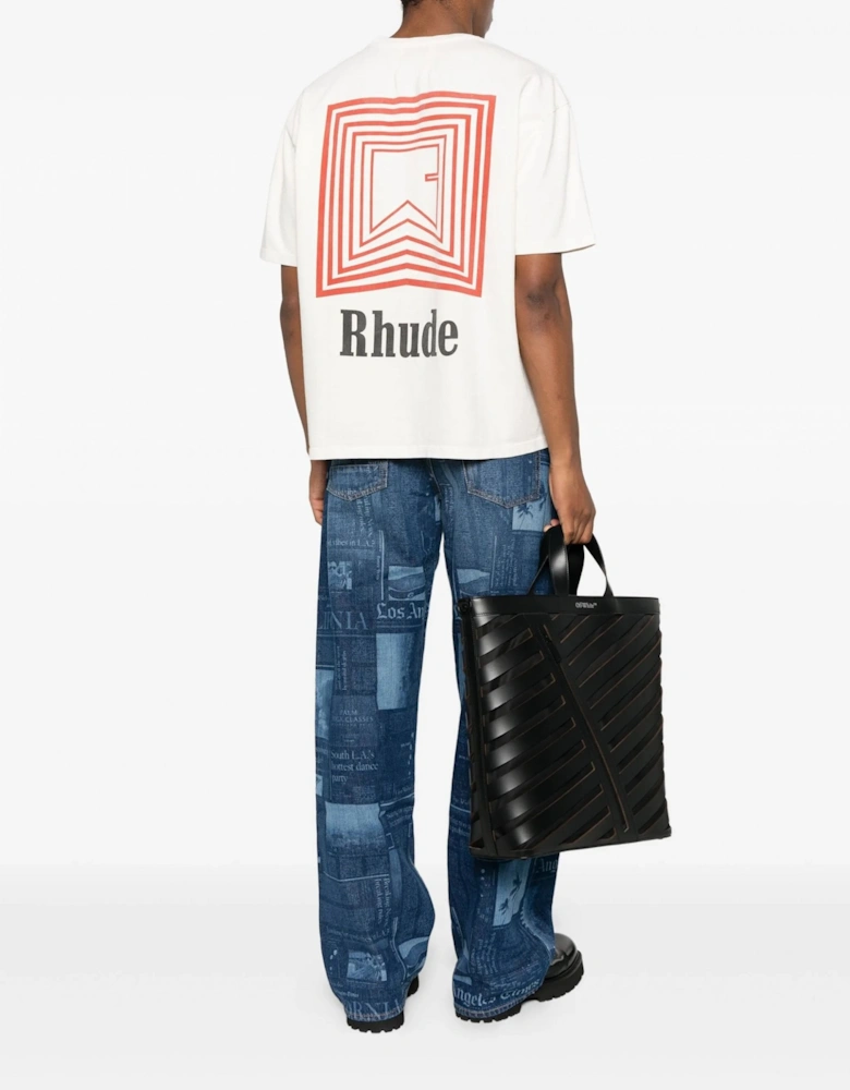 Chevron Logo T-shirt White