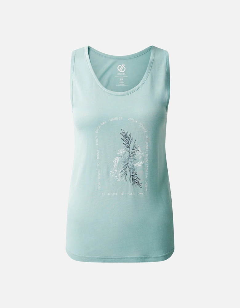 Womens/Ladies Harmonic Enjoy Each Day Bamboo Vest Top