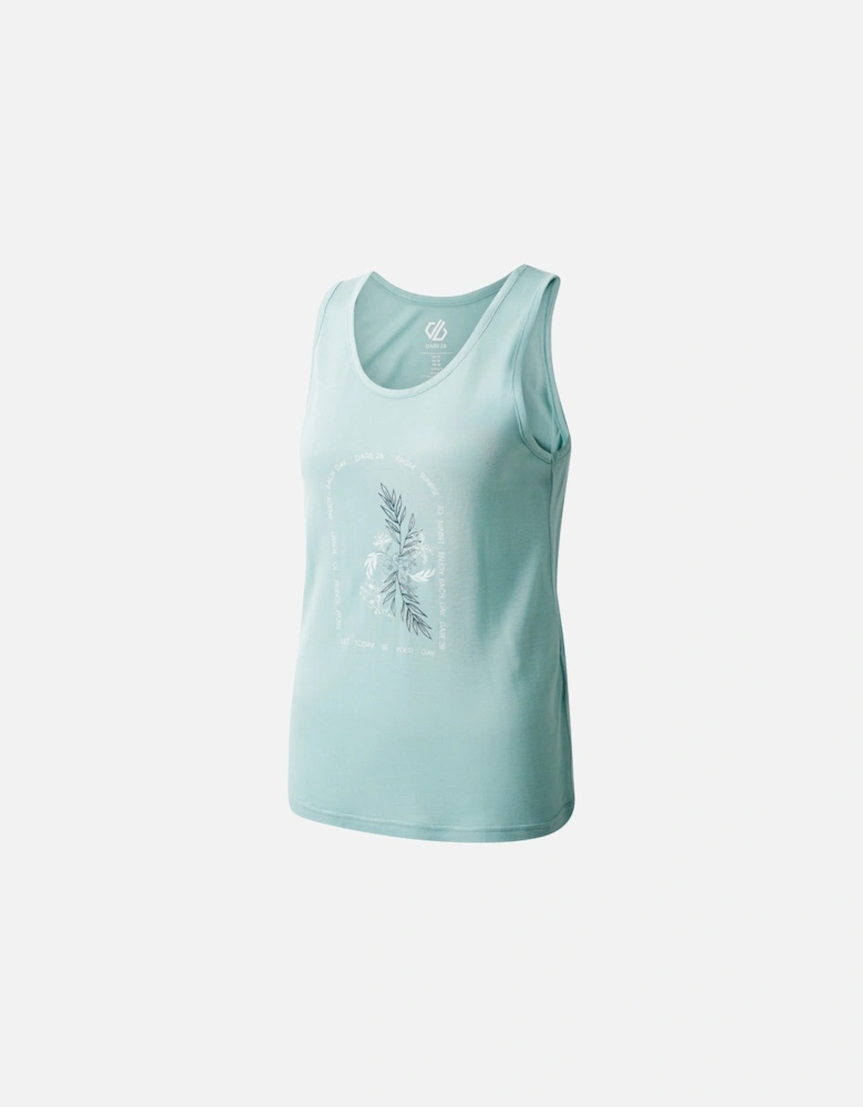 Womens/Ladies Harmonic Enjoy Each Day Bamboo Vest Top