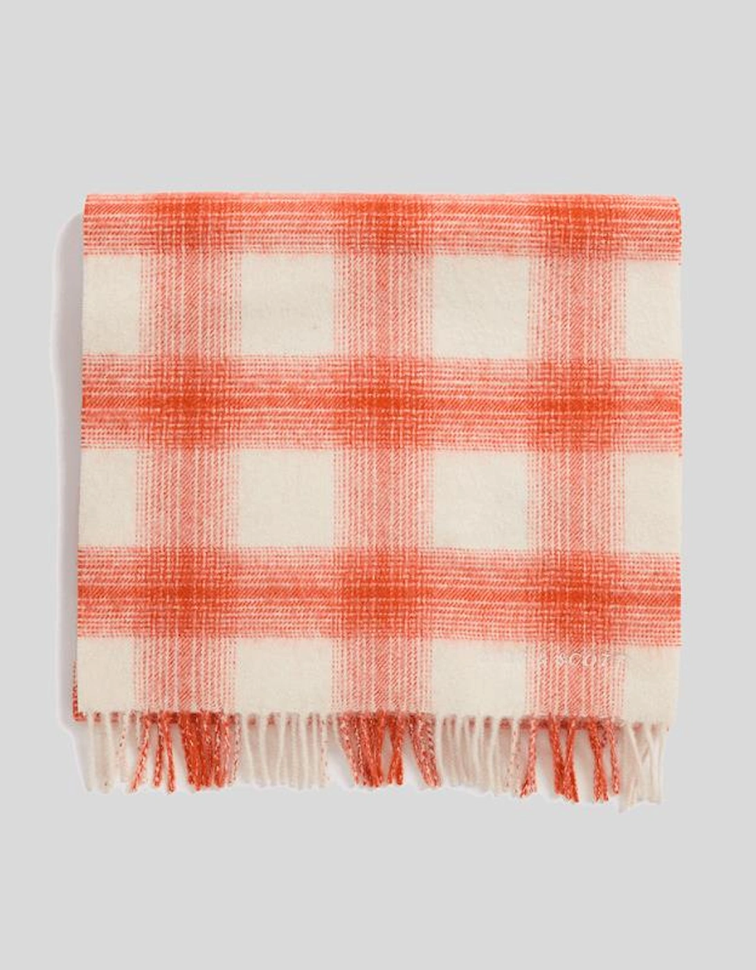 Tartan Check Lambswool Blend Scarf, 3 of 2