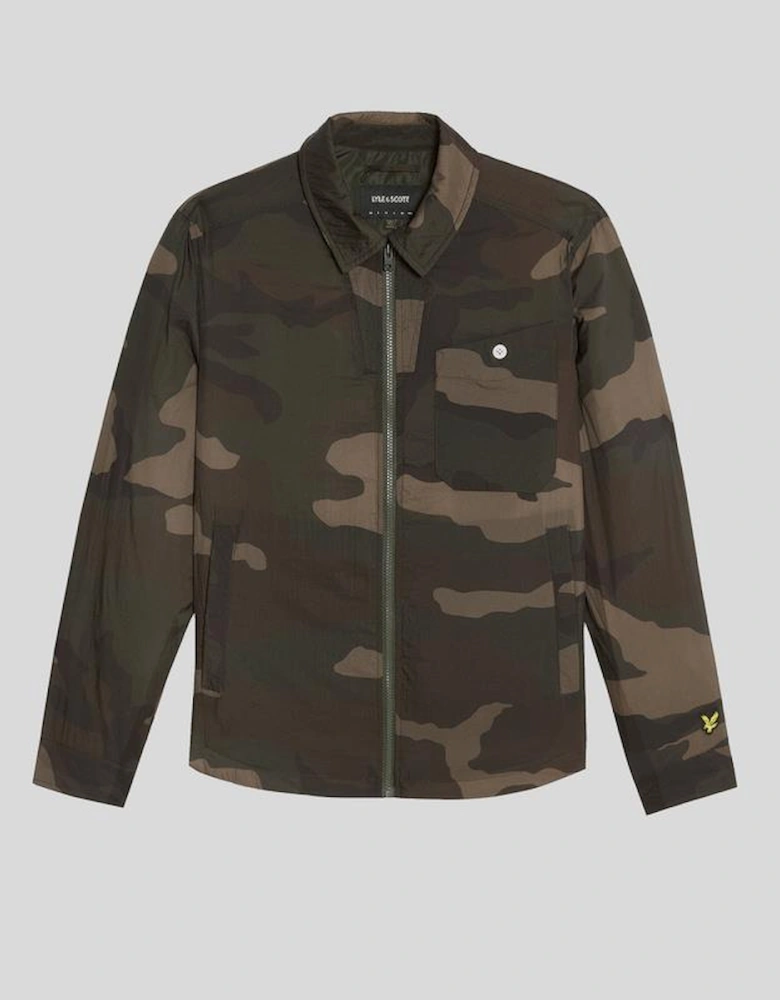 Camouflage Insulated Overshirt