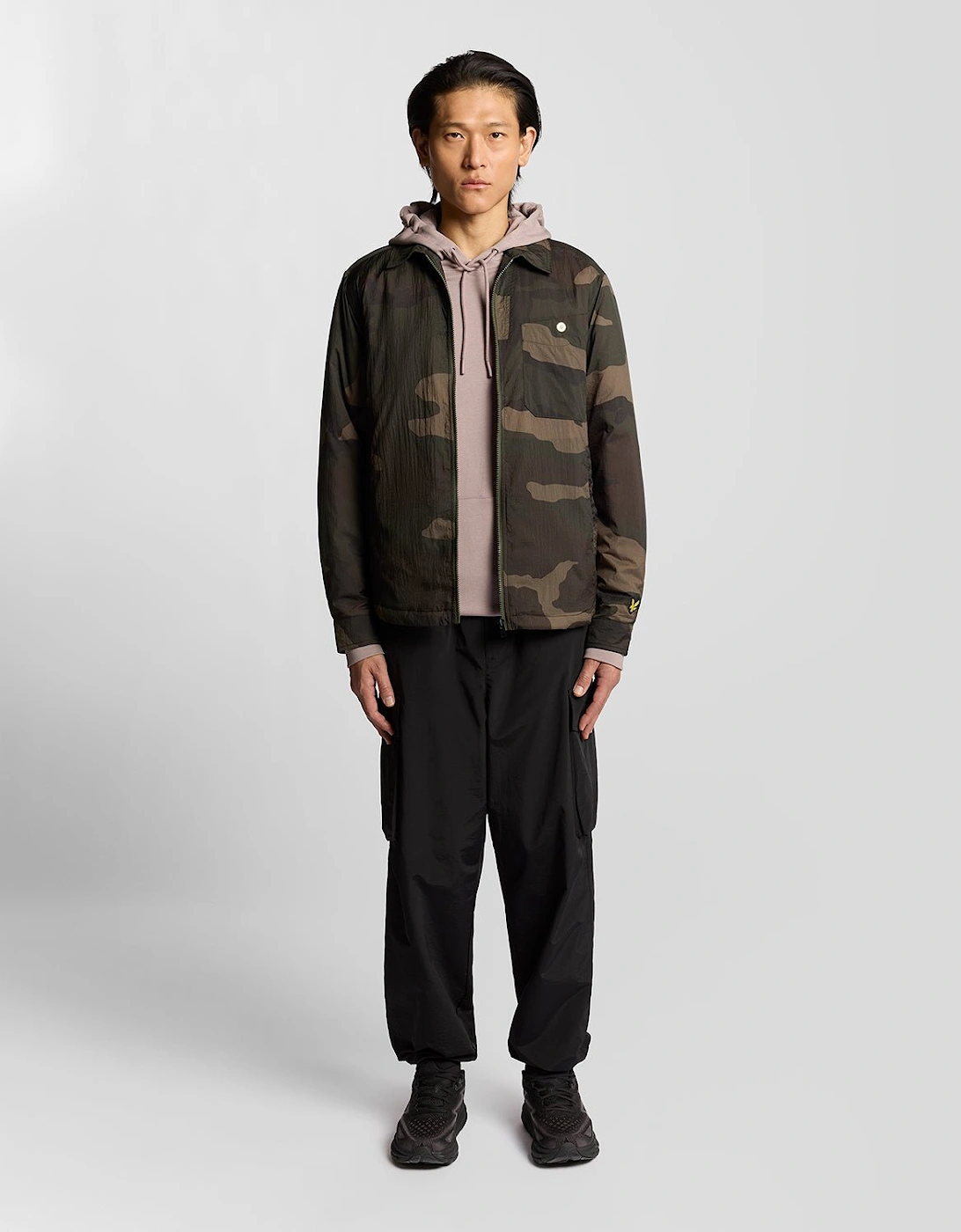 Camouflage Insulated Overshirt
