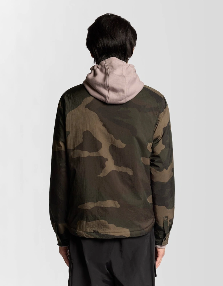 Camouflage Insulated Overshirt