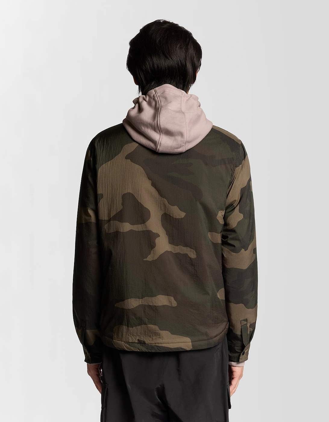 Camouflage Insulated Overshirt