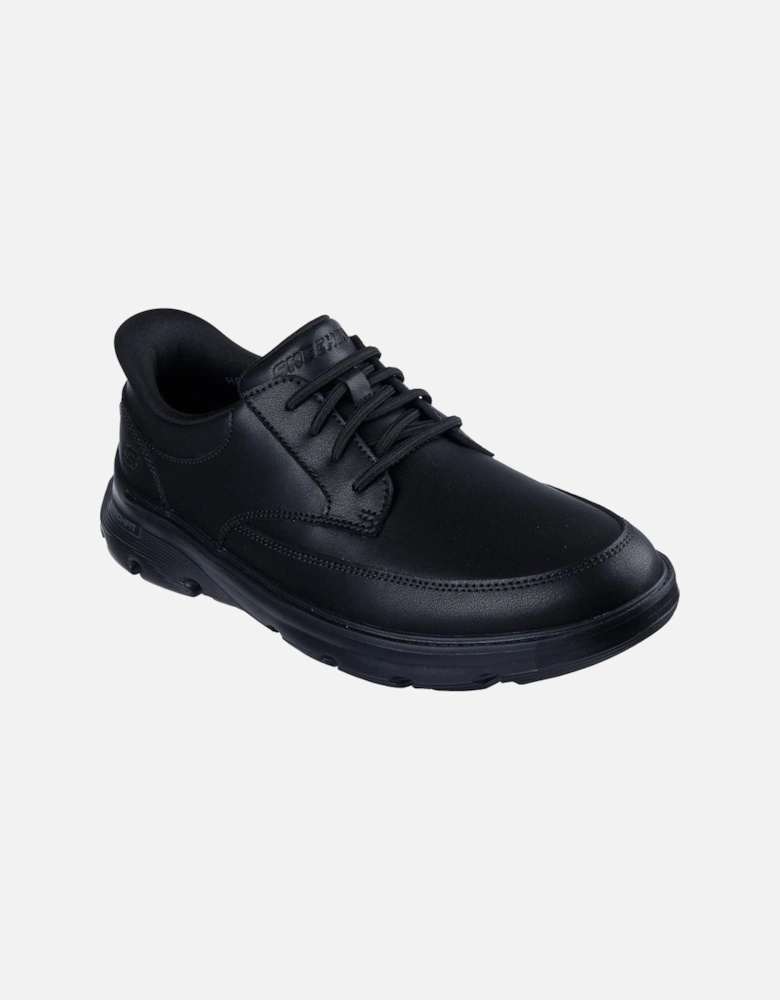 Arch Fit Garza Rowan Leather Men's Black Lace-Up Shoes