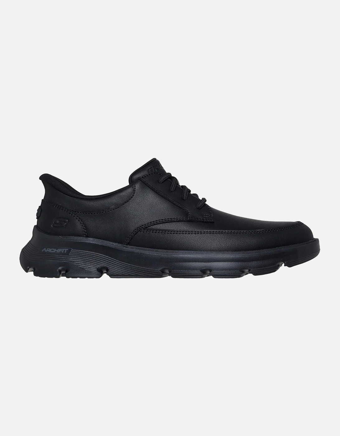 Arch Fit Garza Rowan Leather Men's Black Lace-Up Shoes