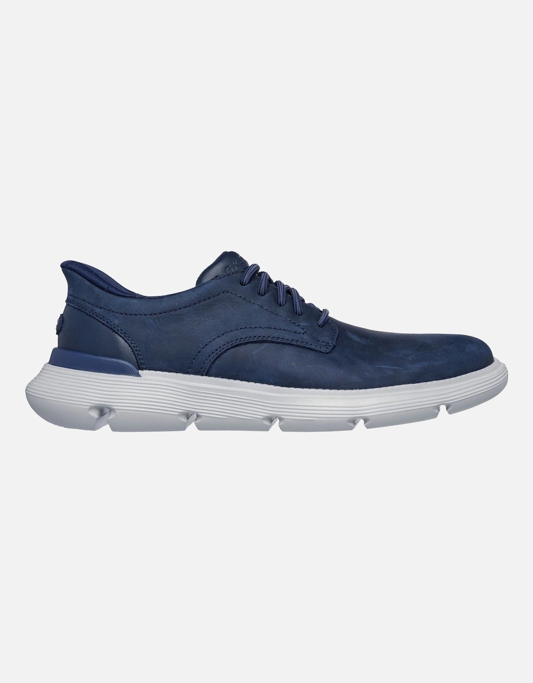 Garza Duran Leather Men's Navy/White Lace-Up Shoes