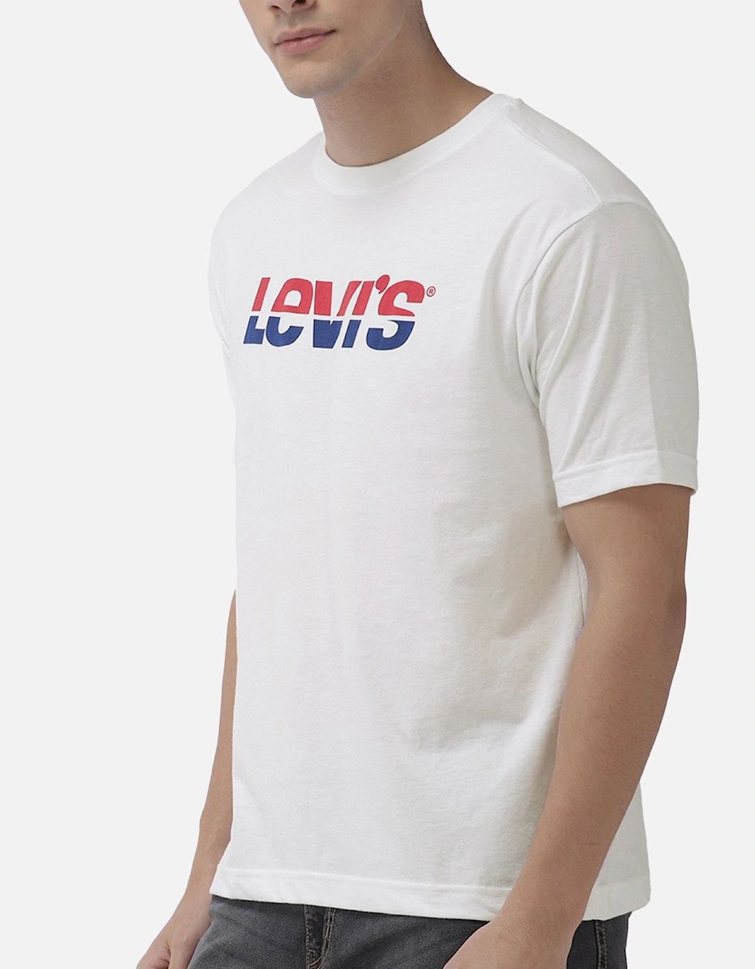 Levi's Mens T Shirt Casual Cotton Summer Top