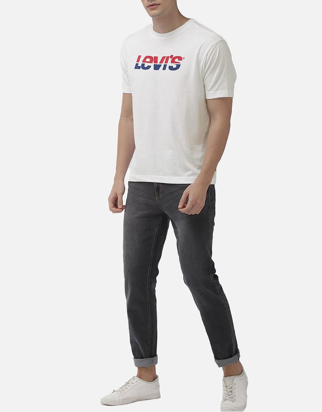 Levi's Mens T Shirt Casual Cotton Summer Top