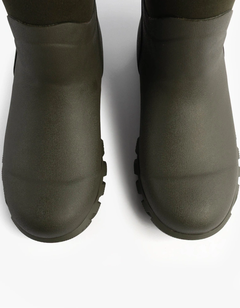 RUTLAND MID Unisex Neoprene Wellington Boots Olive