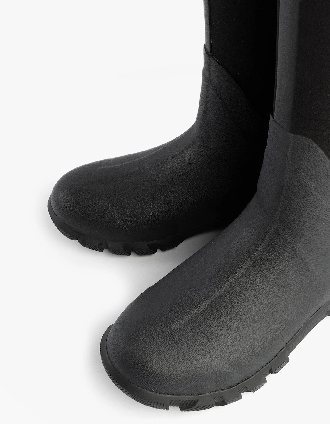 RUTLAND TALL Neoprene Wellington Boots Black