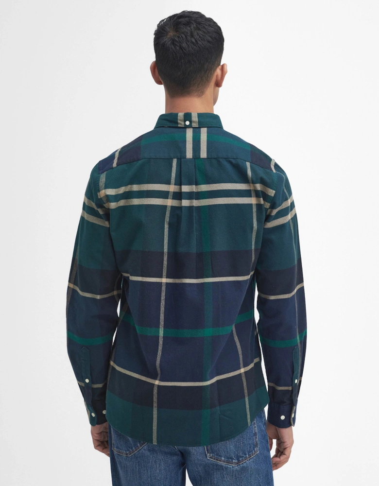 Iceloch Tailored Mens Shirt - Green Loch