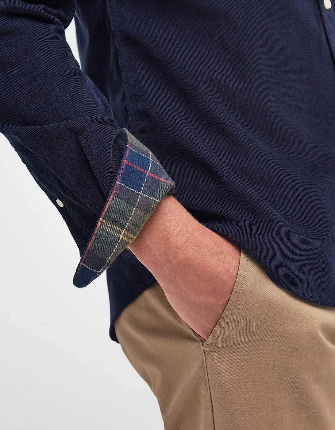 Ramsey Tailored Mens Shirt - Navy