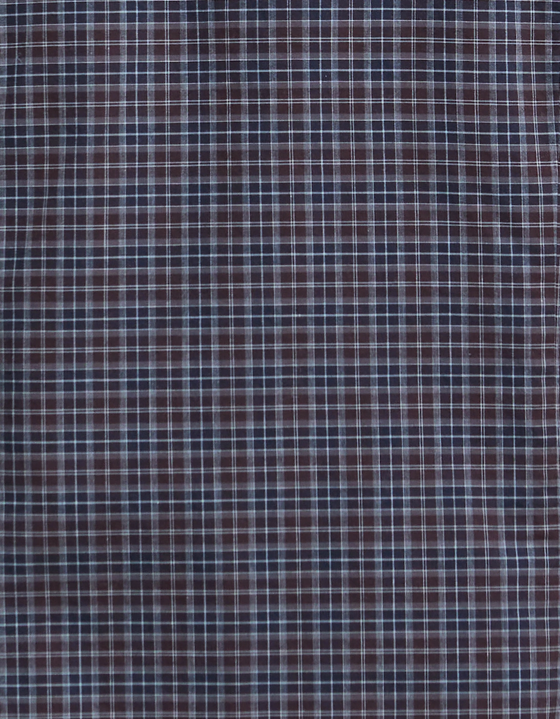 Lomond Tailored Mens Shirt - Midnight Oak Tartan