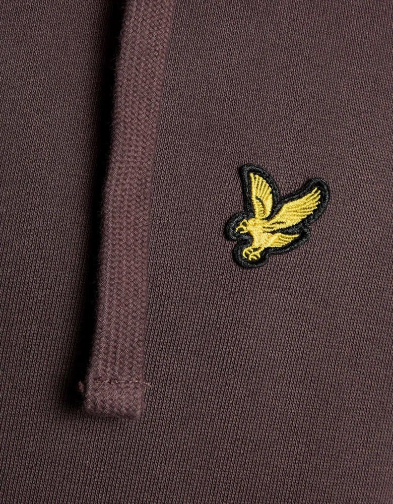 Lyle & Scott Zip Through Mens Hoodie ML420VOG - X863 Espresso