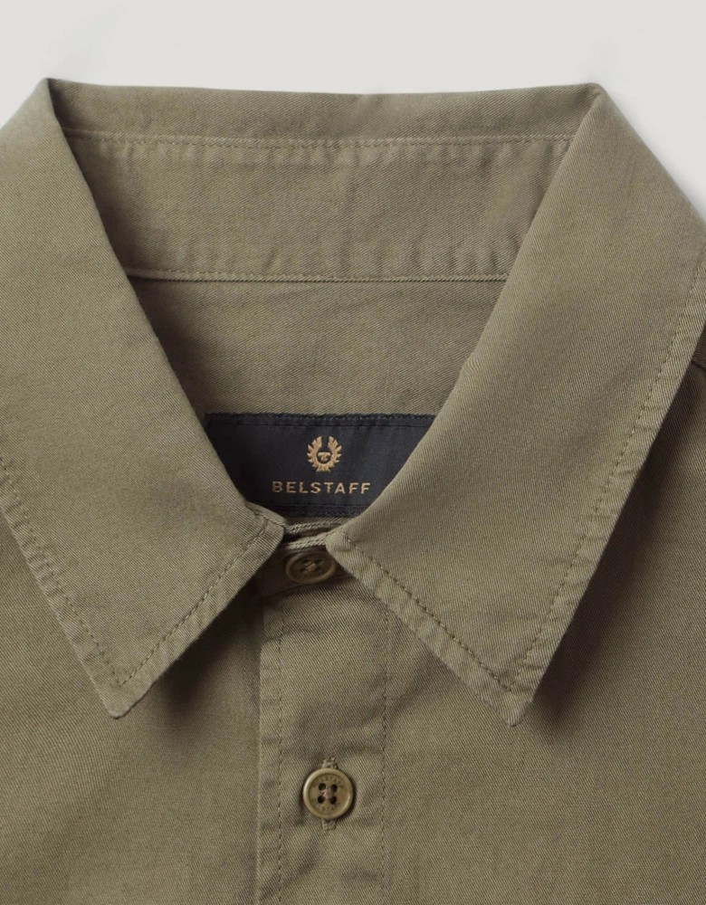 Scale Mens Shirt - True Olive