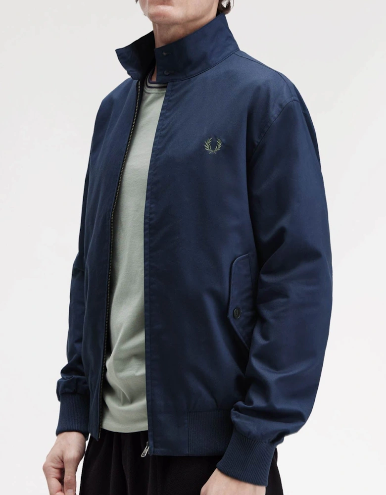 Mens Harrington Jacket - Tennis Blue X86