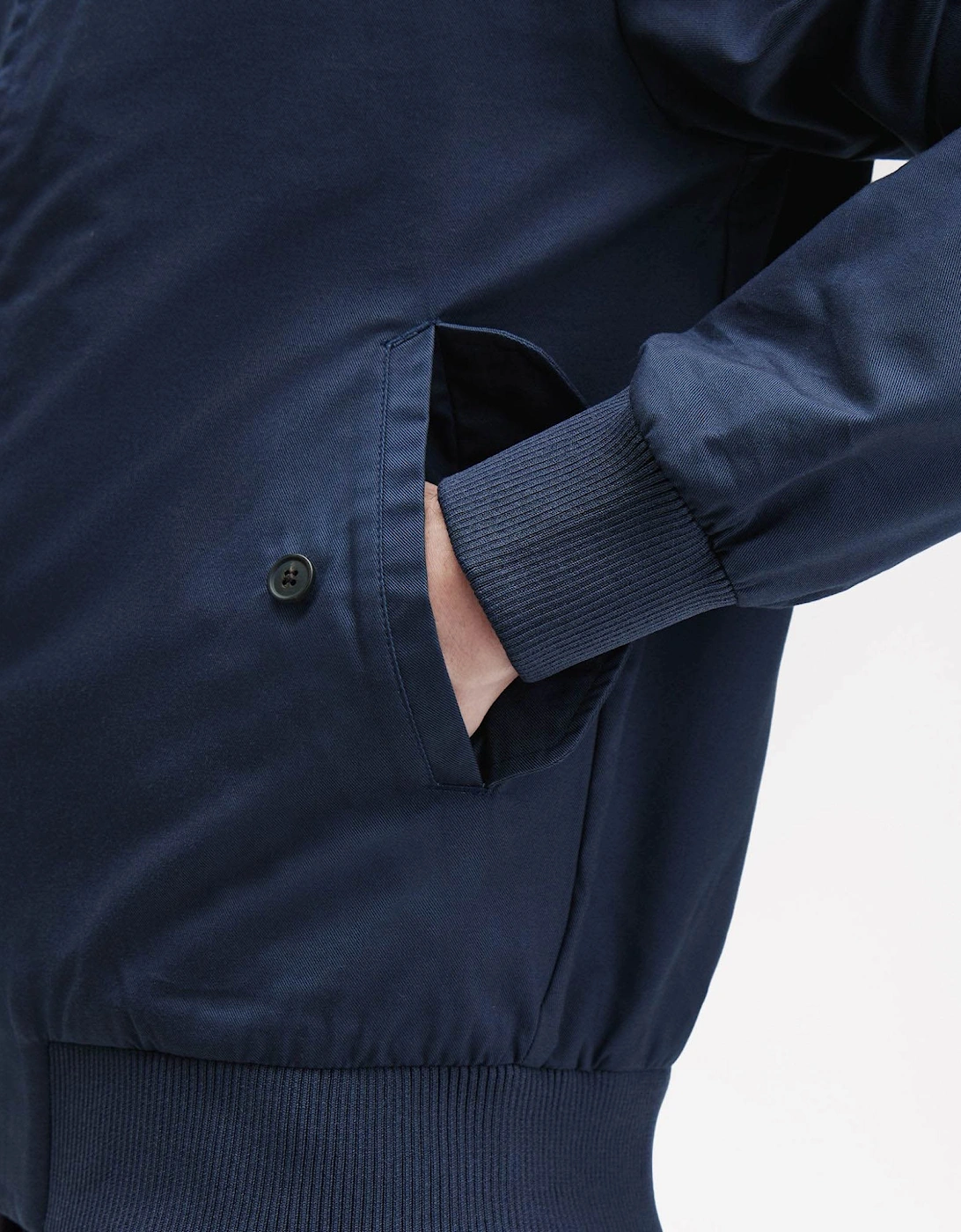 Mens Harrington Jacket - Tennis Blue X86