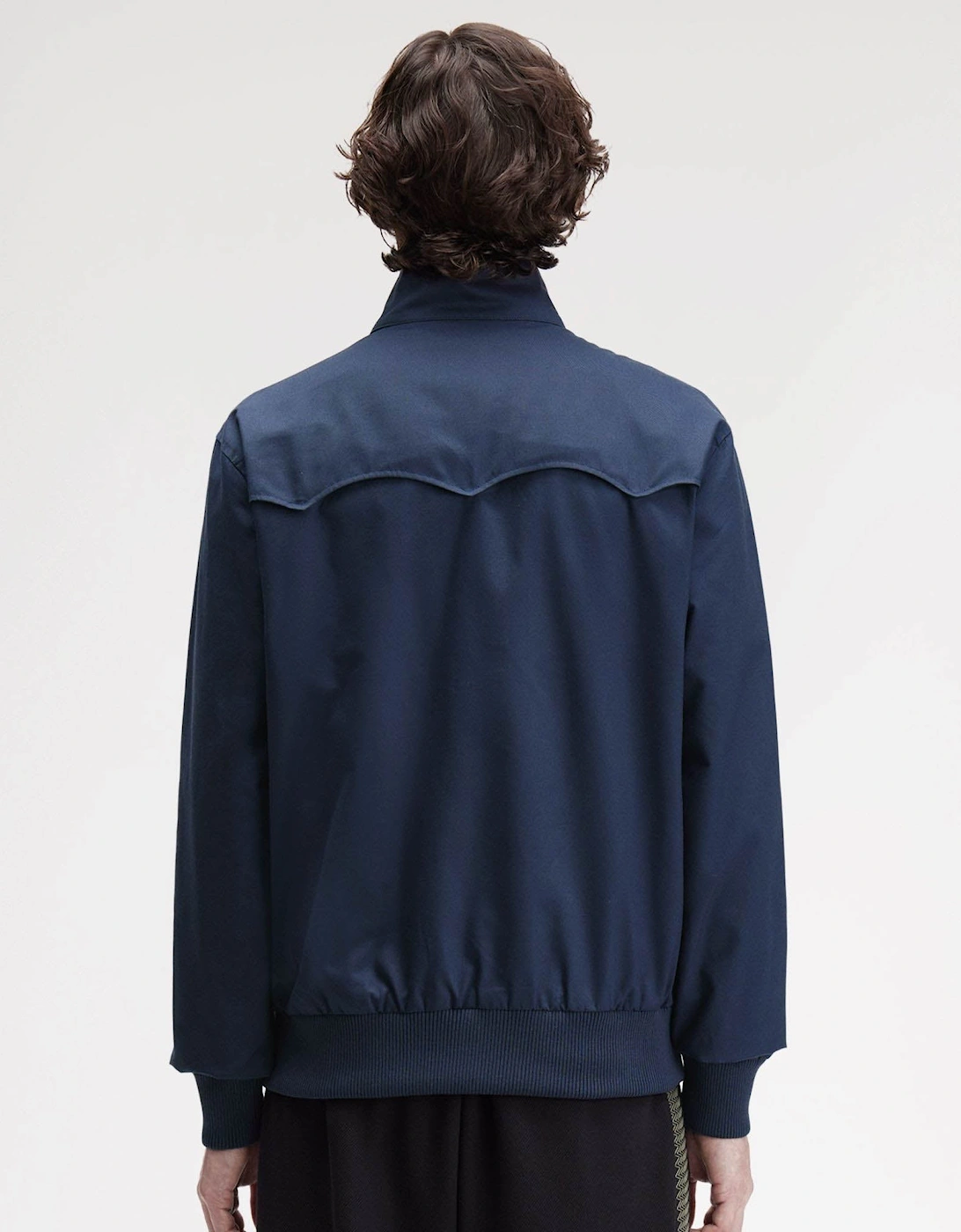 Mens Harrington Jacket - Tennis Blue X86