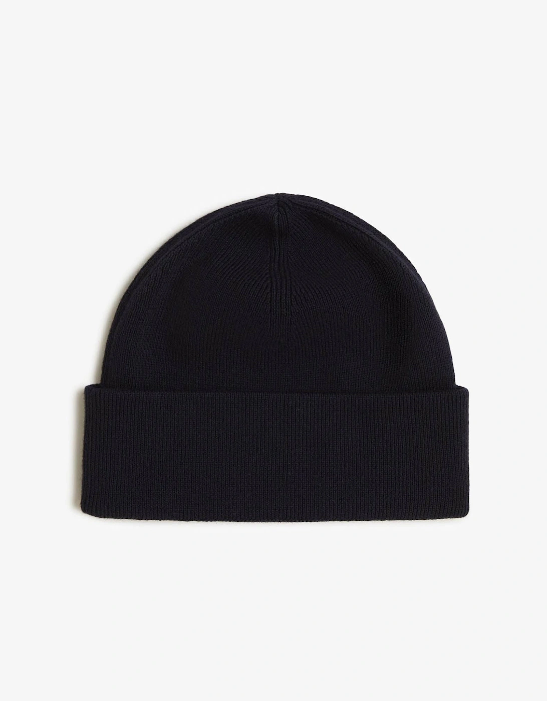 Mens Classic Beanie - Navy/Snow White T05