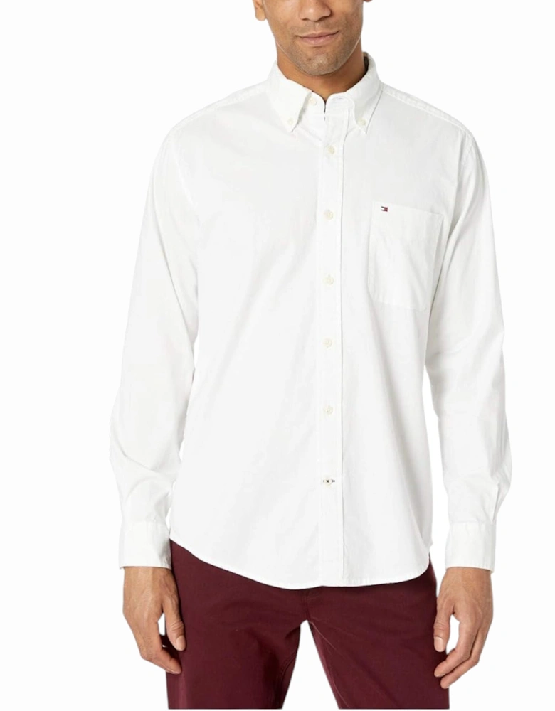 Mens Shirts 78E5393 Oxford White Regular Fit