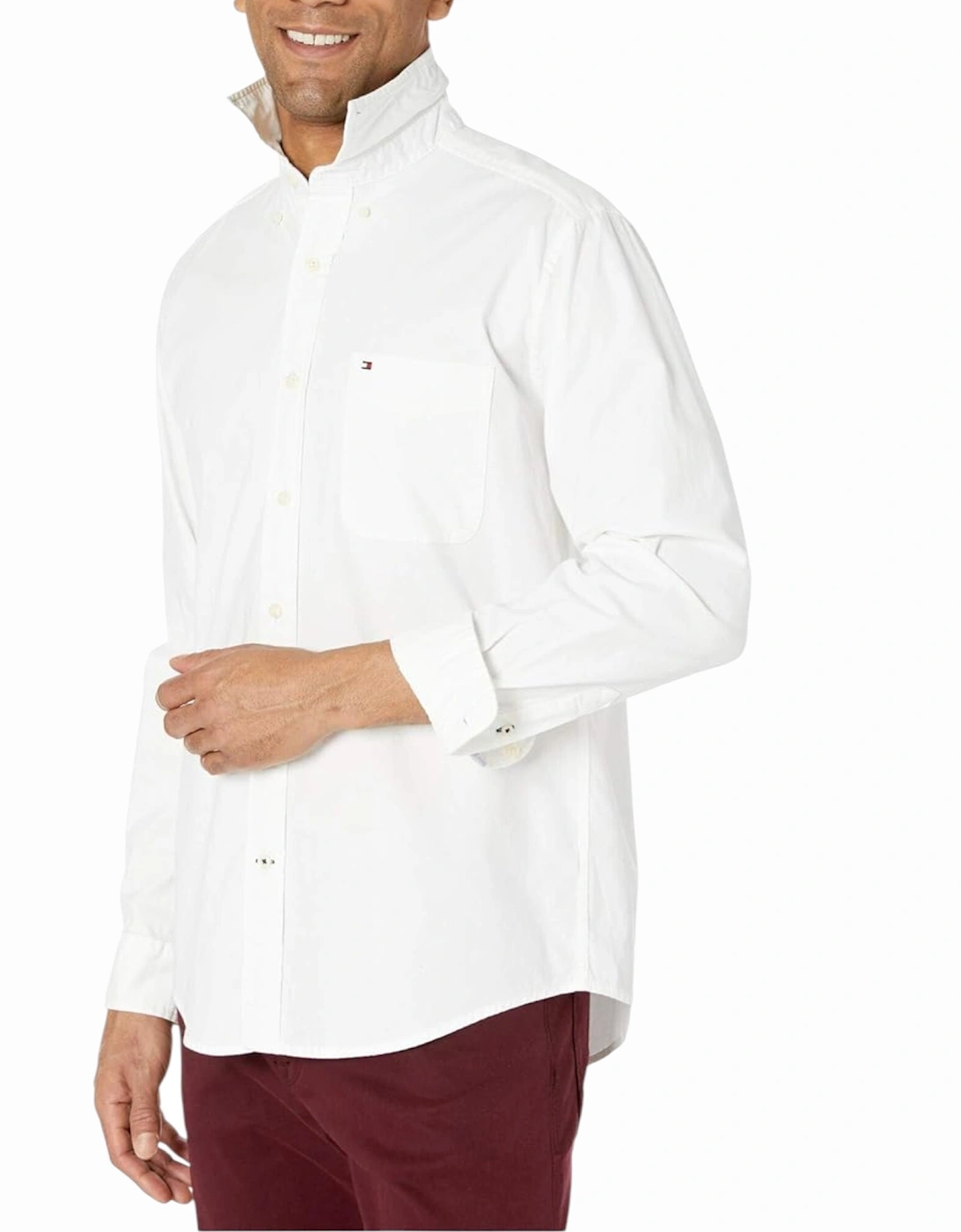 Mens Shirts 78E5393 Oxford White Regular Fit