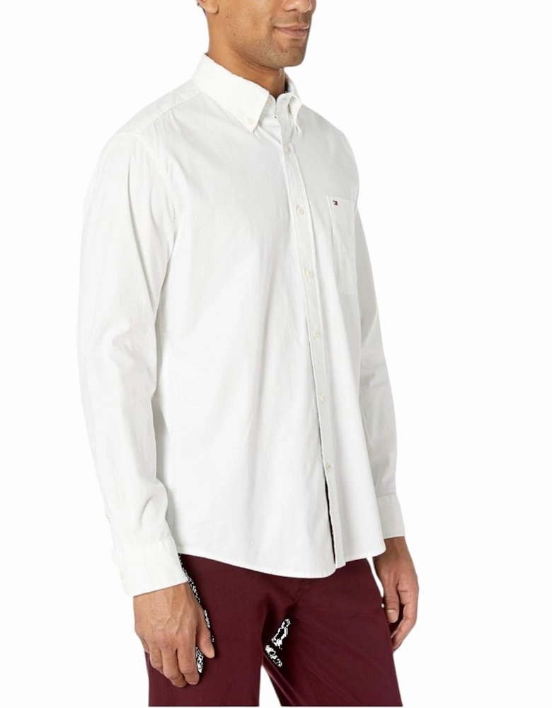 Mens Shirts 78E5393 Oxford White Regular Fit