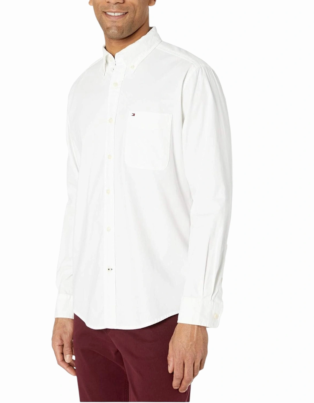 Mens Shirts 78E5393 Oxford White Regular Fit