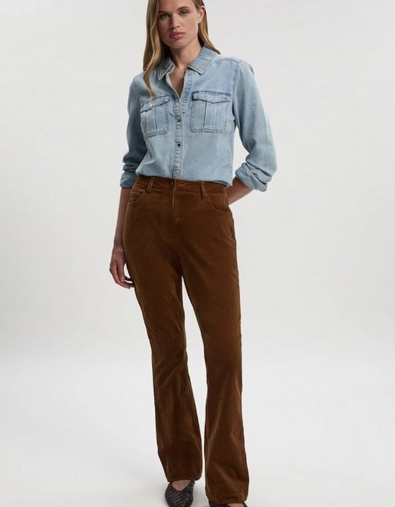 Stretch Cord Kickflare Jean