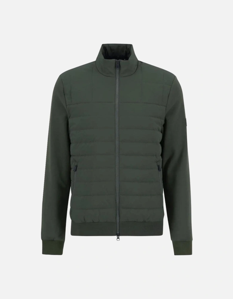 Collins Baffle Sage Quilted Jacket