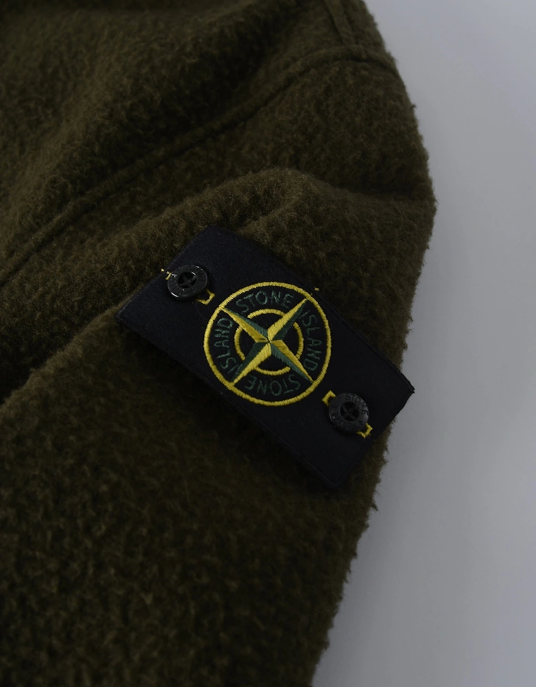 S0214 Compass Badge Overshirt Khaki