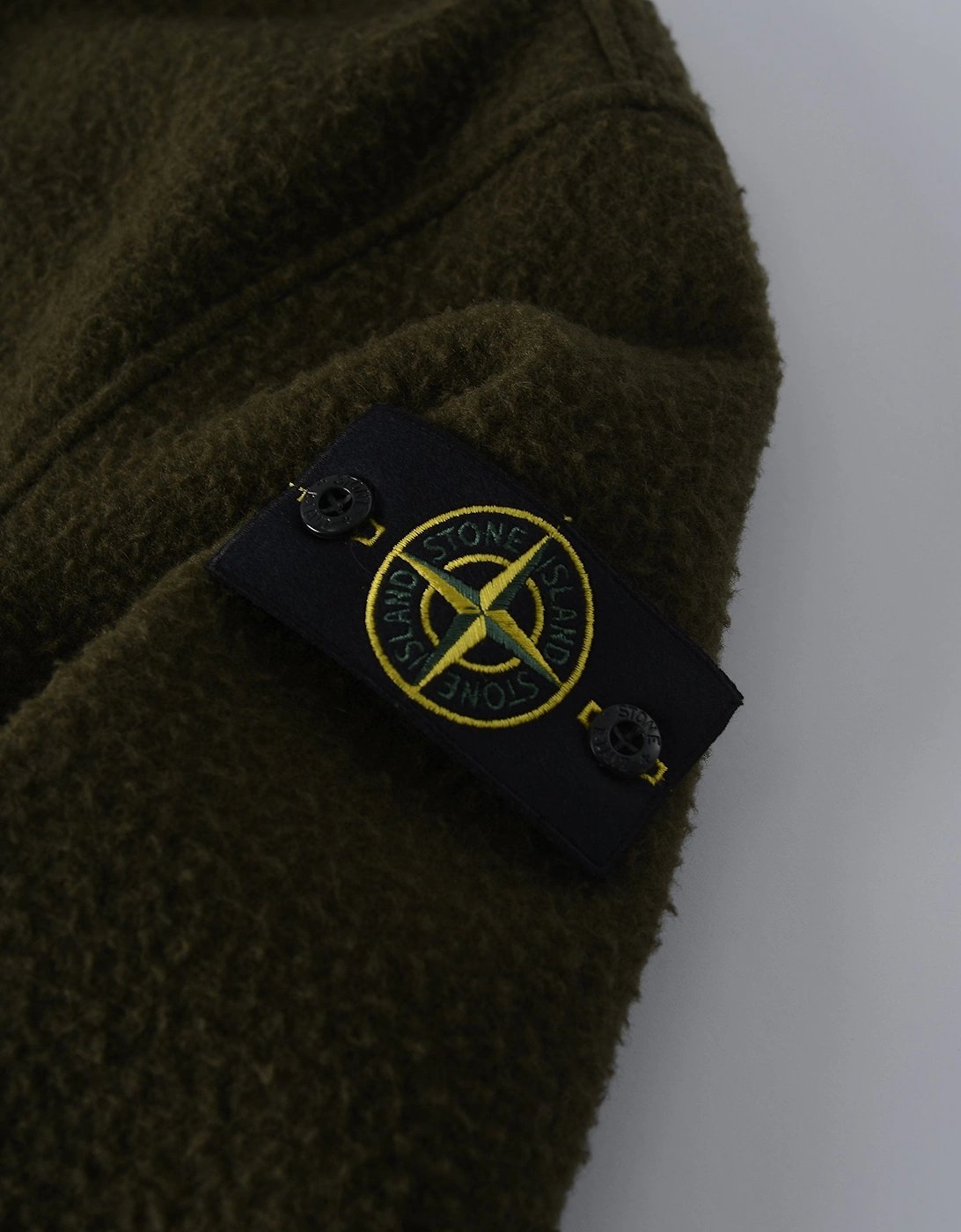 S0214 Compass Badge Overshirt Khaki