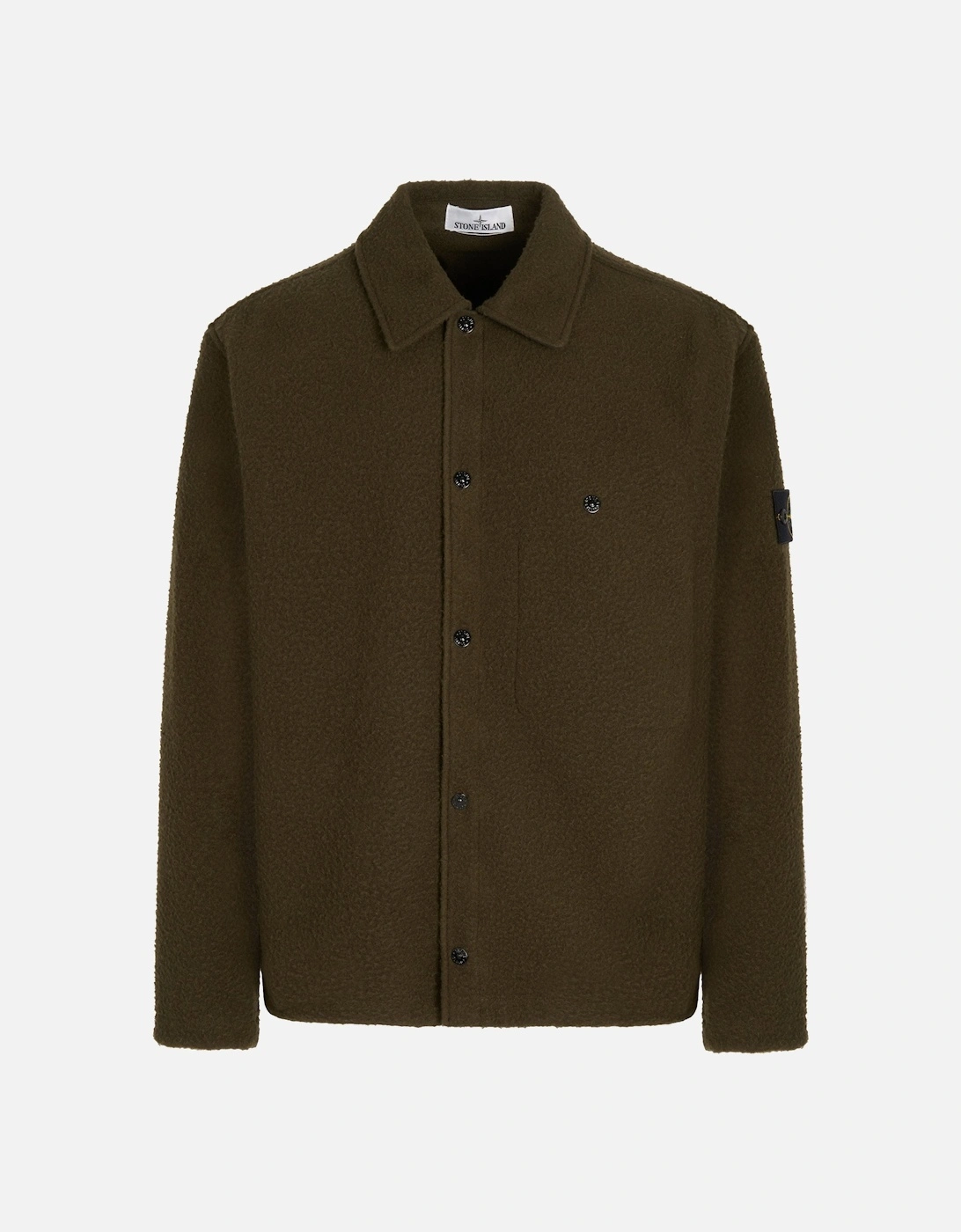 S0214 Compass Badge Overshirt Khaki, 6 of 5